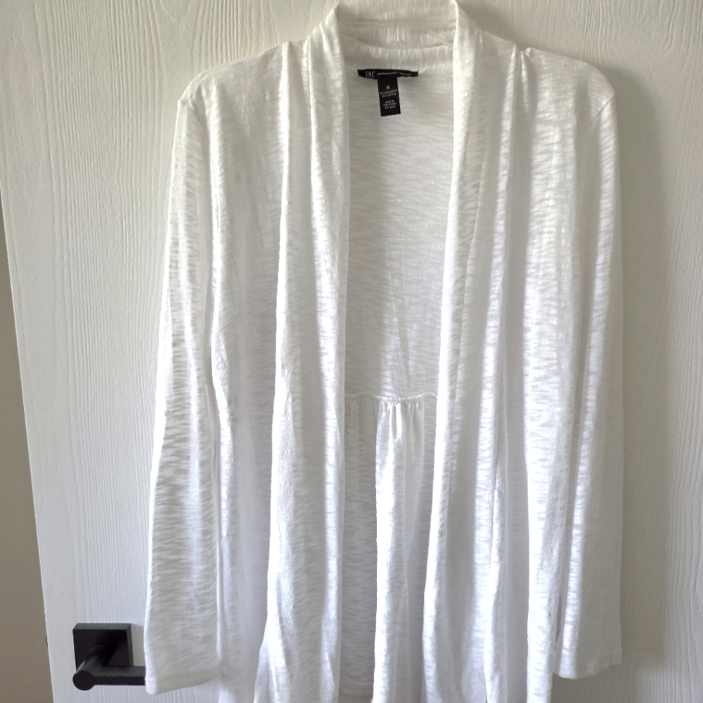 INC Lightweight Long Open Cardigan - Picture 6 of 6